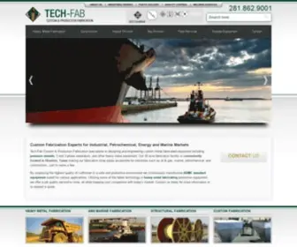 Tech-FAB.com(Heavy Metal Fabrication Shop) Screenshot