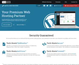 Tech-Hosts.co.uk(Web Hosting) Screenshot