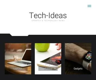 Tech-Ideas.com(Home) Screenshot