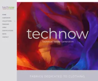 Tech-NOW.ch(Technical Textile Generation) Screenshot