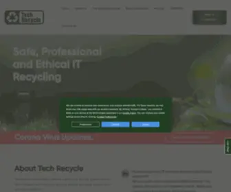 Tech-Recycle.info(Safe, Professional and Ethical IT Recycling) Screenshot