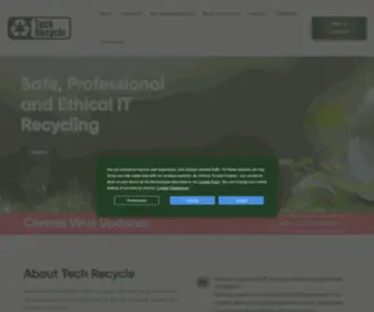 Tech-Recycle.uk(Safe, Professional and Ethical IT Recycling) Screenshot