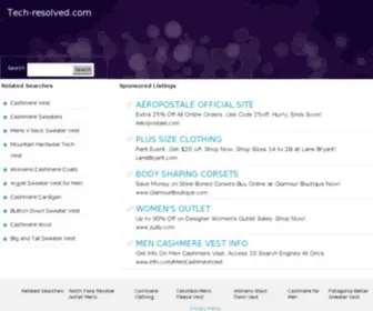 Tech-Resolved.com(Tech Resolved) Screenshot