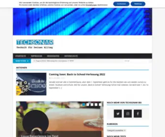Tech-Sonar.de(Techsonar stellt DICH in den Mittelpunkt) Screenshot