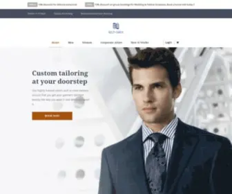 Tech-Tailor.com(Online Tailoring Services) Screenshot