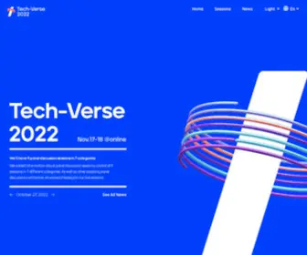 Tech-Verse.me(Tech-verse 2022) Screenshot