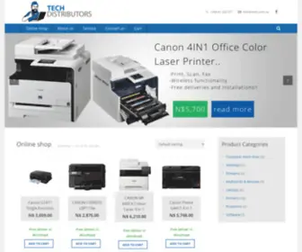 Tech.com.na(Tech Distributors Namibia) Screenshot