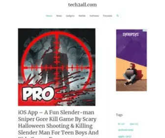 Tech2ALL.com(Reviews on Gadgets) Screenshot