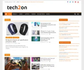 Tech2ON.com(Home) Screenshot