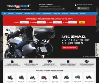 Tech2Roo.com(Pièces détachées moto) Screenshot