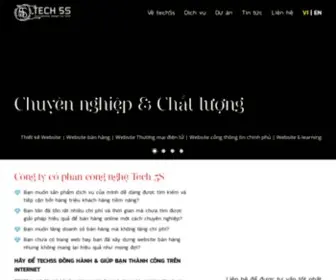 Tech5S.com.vn(Thiết kế website chuyên nghiệp) Screenshot