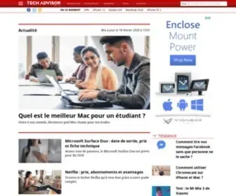 Techadvisor.fr(Tech Advisor) Screenshot