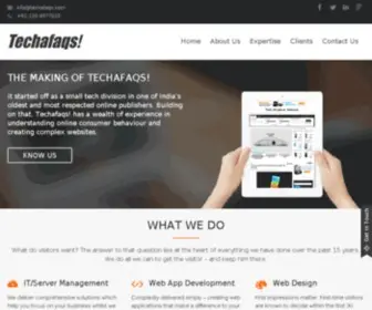 Techafaqs.com(富博国际) Screenshot