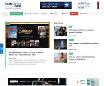 Techafricanews.com(TechAfrica News) Screenshot