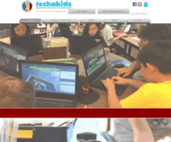 Techakids.com(Torrance STEM Classes Robotics) Screenshot