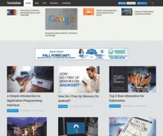 Techaltair.com(Learning, Development and Technology) Screenshot
