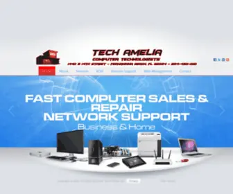 Techamelia.com(Tech Amelia) Screenshot