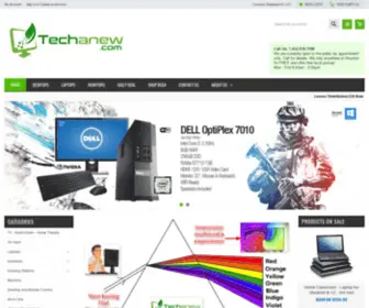 Techanew.com(Discount and refurbished computers and laptops for cheap) Screenshot