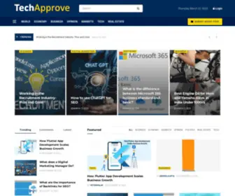 Techapprove.com(Technology news) Screenshot