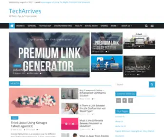 Techarrives.com(Techarrives) Screenshot