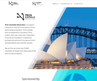 Techaustraliaadvocates.org(Tech Australia Advocates) Screenshot