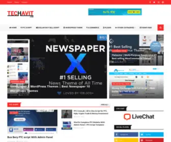 Techavit.com(Digital Marketing & Online Business) Screenshot