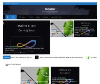 Techazzer.com(All About Gadgets) Screenshot