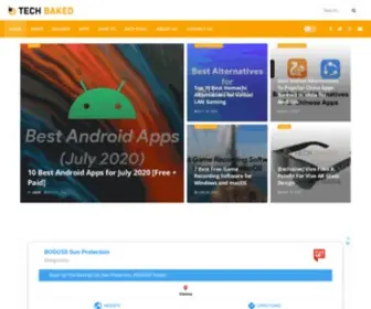 Techbaked.com(Tech Baked) Screenshot