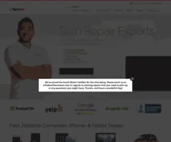 Techbarmiami.com(Fast, Reliable Computer, Phone, & Tablet Repair) Screenshot