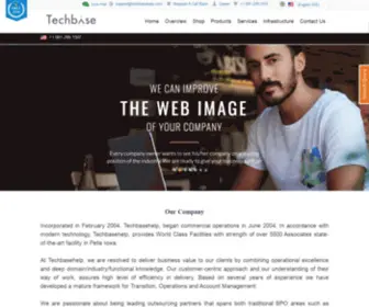 Techbasehelp.com(Tech support company) Screenshot