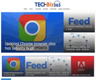 Techbiz365.com(TechBiz 365) Screenshot