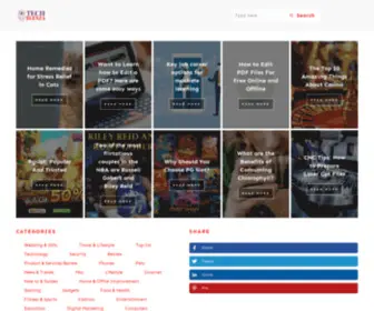 Techblenza.com(Tech, Marketing, Business, Health and Travel Blog) Screenshot