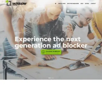 Techblocker.com(The world's most effective ad blocker Tech Blocker) Screenshot