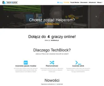 Techblock.pl(Strona Główna) Screenshot