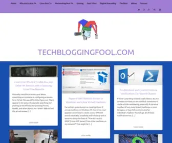 Techbloggingfool.com(techbloggingfool) Screenshot