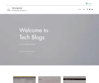 Techblogsnews.com(Tech Blogs) Screenshot