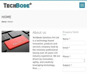 Techbode.com(TechBode Solutions Private Limited) Screenshot