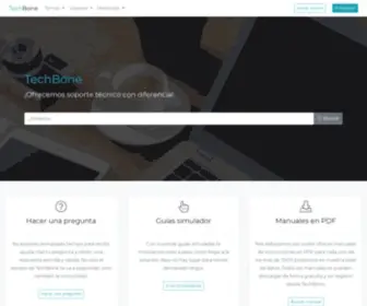 Techbone.es(Instrucciones con una diferencia) Screenshot