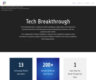 Techbreakthrough.com(Tech Breakthrough Market Intelligence) Screenshot