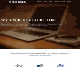 Techbrein.com(Digital Transformation company) Screenshot