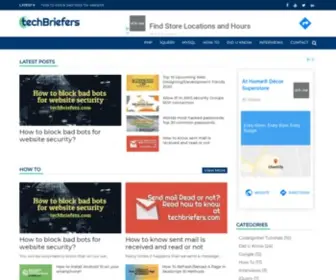 Techbriefers.com(Learn PHP) Screenshot