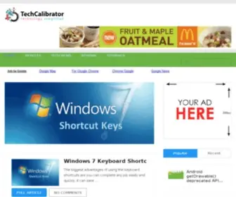 Techcalibrator.com(Techcalibrator) Screenshot