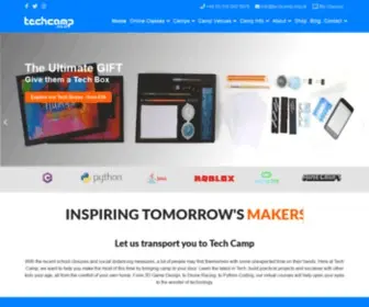 Techcamp.org.uk(Tech Camp) Screenshot