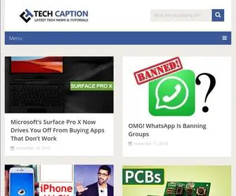 Techcaption.com(Tech Caption) Screenshot