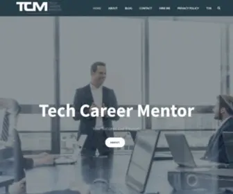 Techcareermentor.com(Tech Career Mentor) Screenshot