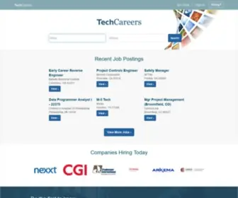 Techcareers.com(Career) Screenshot