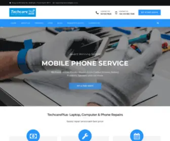 Techcareplus.co.nz(Laptop, Computer & Phone Repair,Christchurch) Screenshot