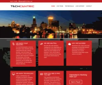 Techcentric.com(Certified Information Technology Consulting) Screenshot