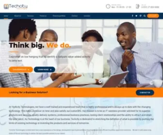 Techcityghana.com(Techcity Technologies) Screenshot