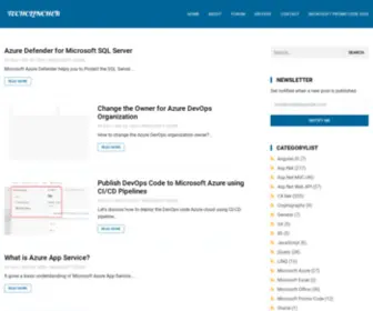 Techclincher.com(Microsoft Azure) Screenshot